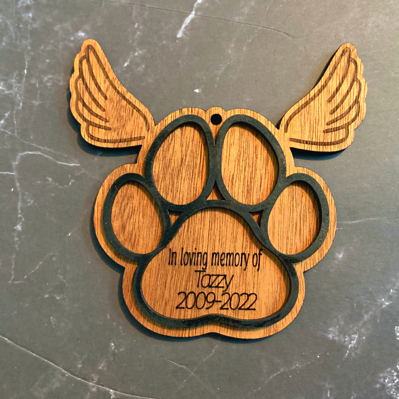 Pet Memorial Ornament Hanger Display