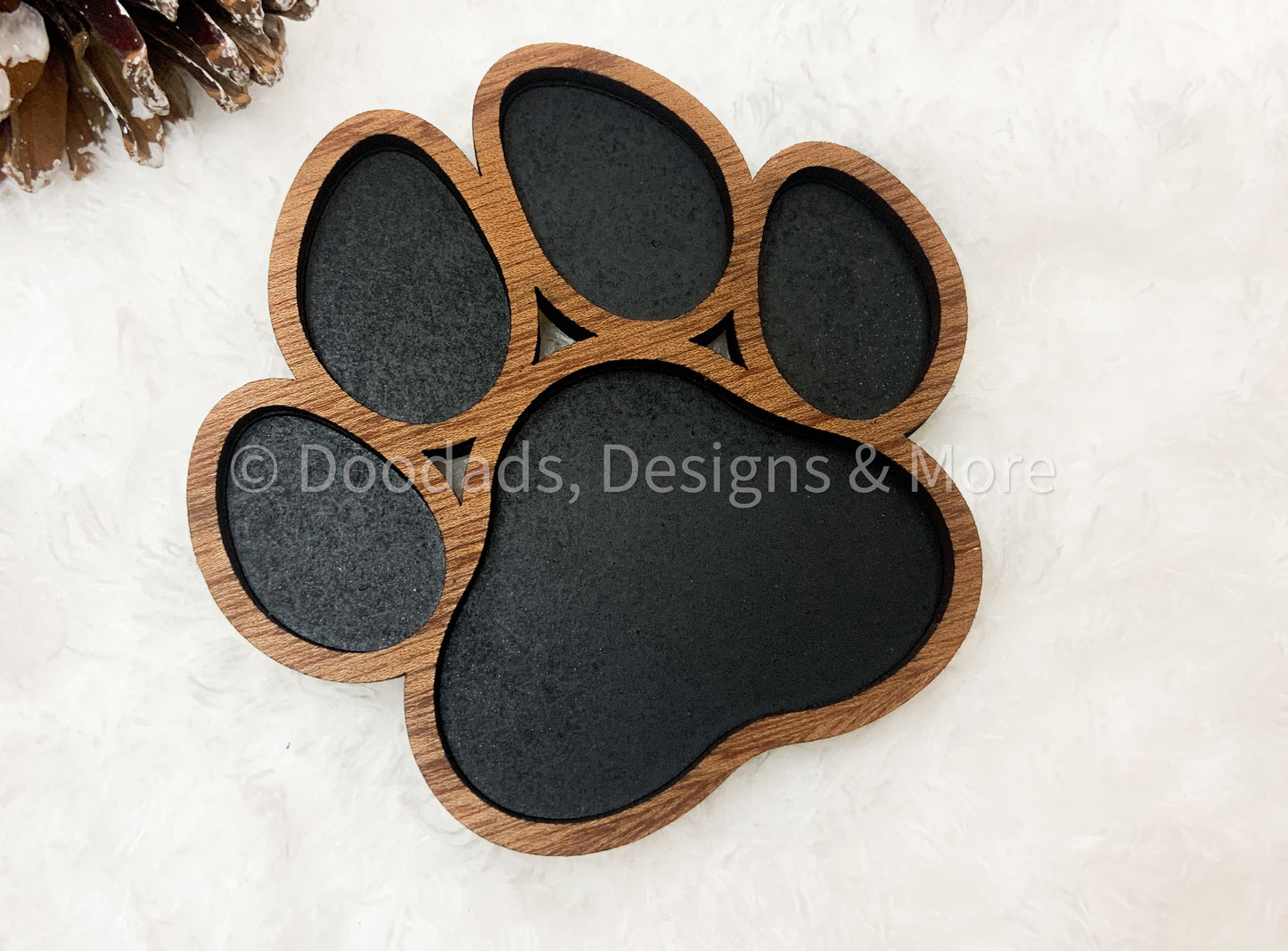 Personalized Paw Print Ornament