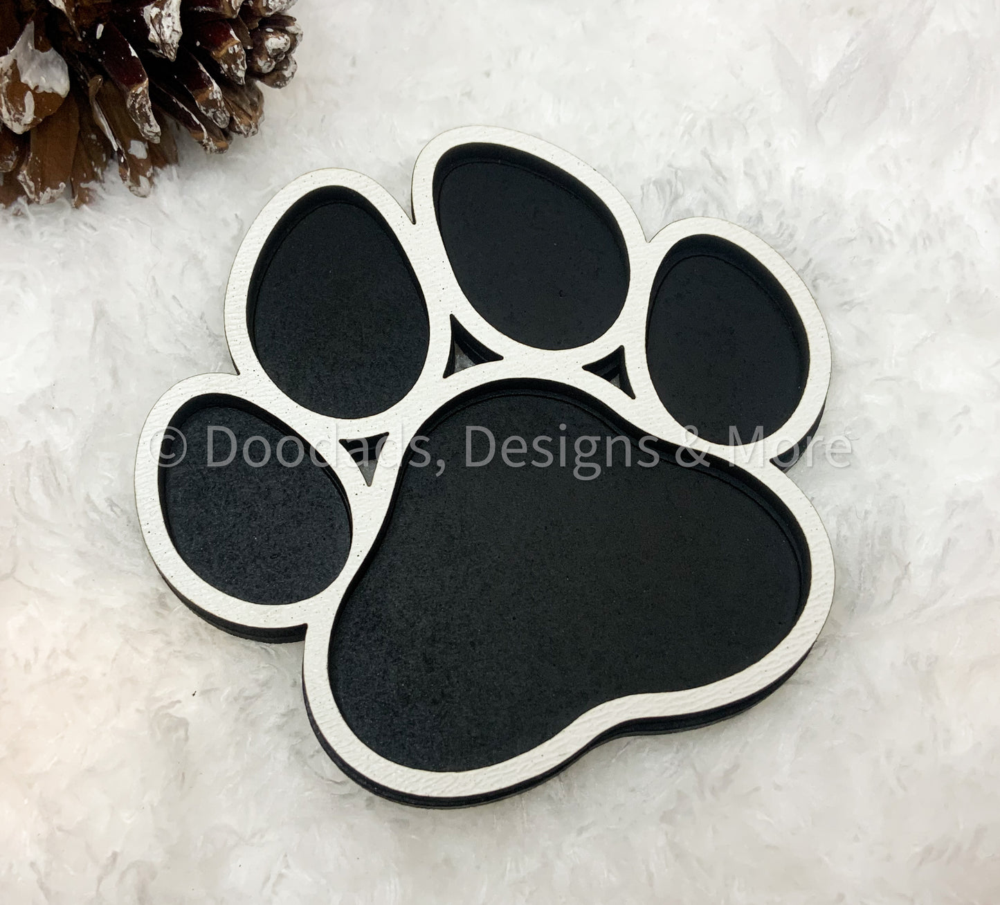 Personalized Paw Print Ornament